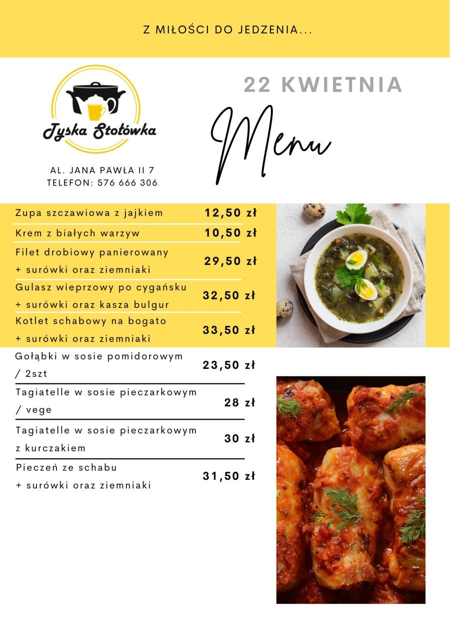 MENU AL. JANA PAWŁA II 7