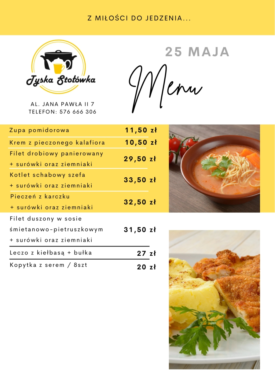 MENU AL. JANA PAWŁA II 7