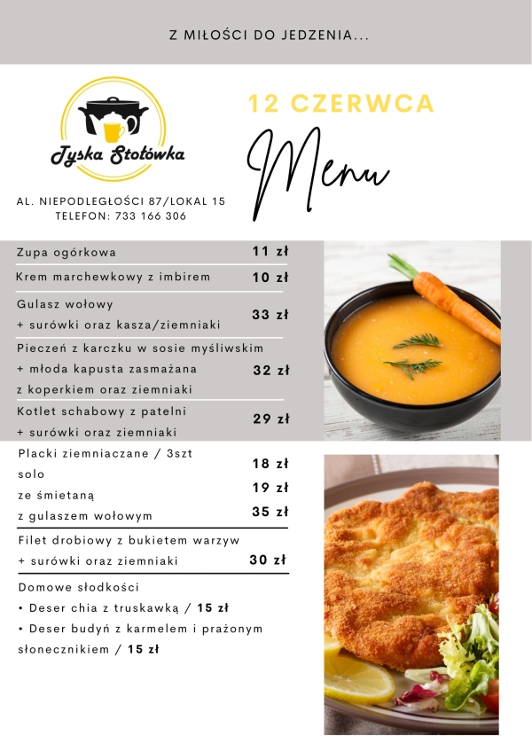 MENU LOKAL 2 Al. NIEPODLEGŁOŚCI 87/LOKAL 15