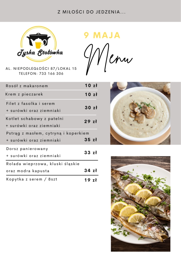 MENU LOKAL 2 Al. NIEPODLEGŁOŚCI 87/LOKAL 15