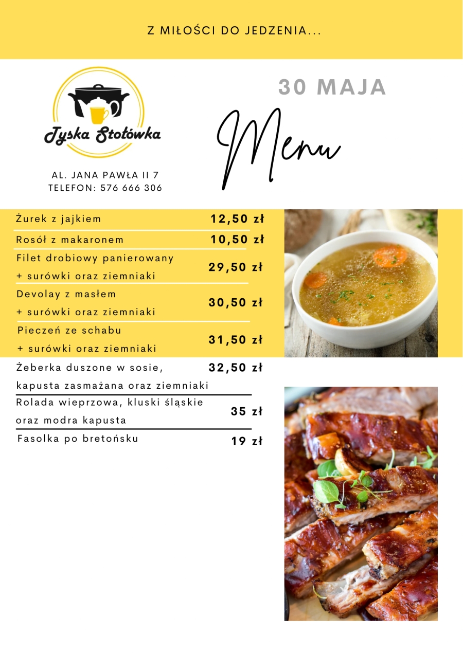 MENU AL. JANA PAWŁA II 7