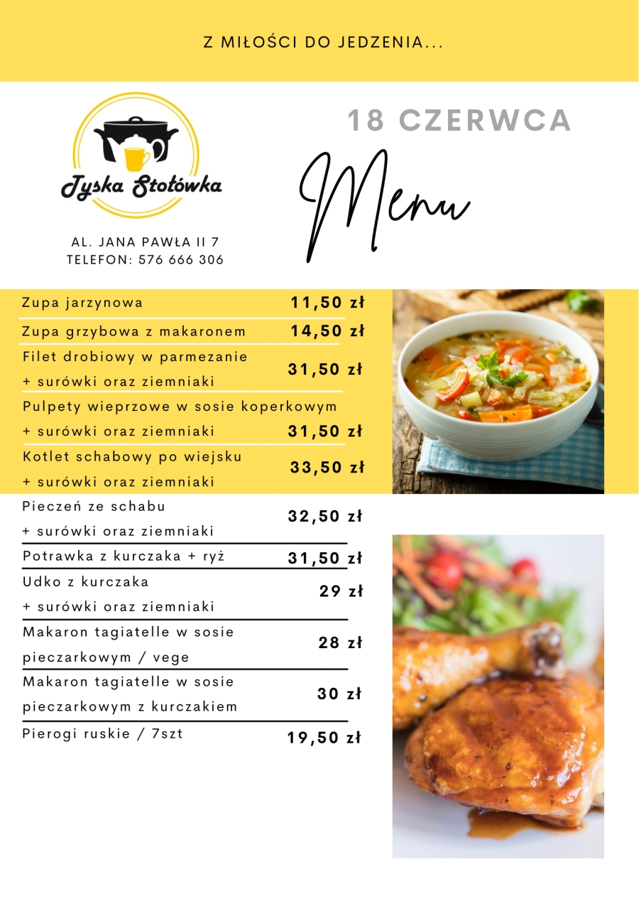 MENU AL. JANA PAWŁA II 7