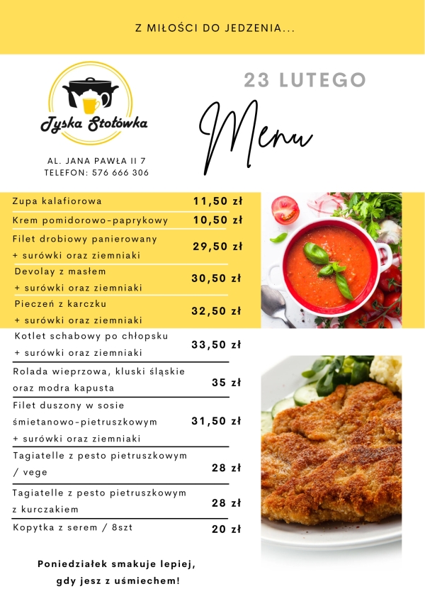 MENU LOKAL AL. JANA PAWŁA II 7